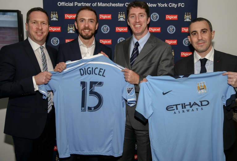 New York City FC, Manchester City FC Launch Landmark Deal with Digicel -