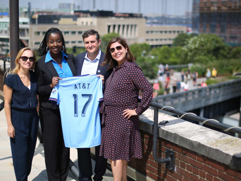 New York City FC Names AT&T Official Sponsor -