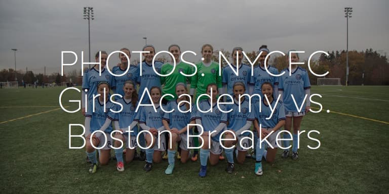 PHOTOS: NYCFC Girls Academy vs. Boston Breakers - PHOTOS: NYCFC Girls Academy vs. Boston Breakers