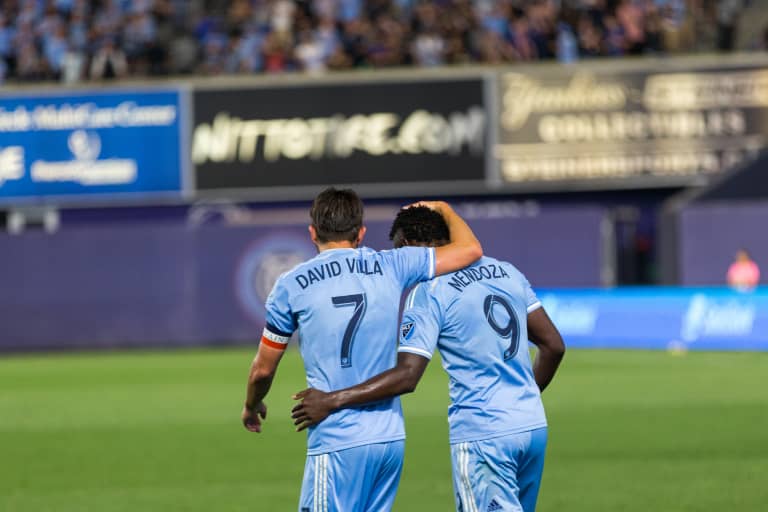 Steven Mendoza Steps Up For NYCFC -