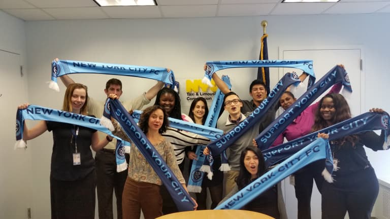 New York City FC Launch #SupportYourCity Playoff Campaign -