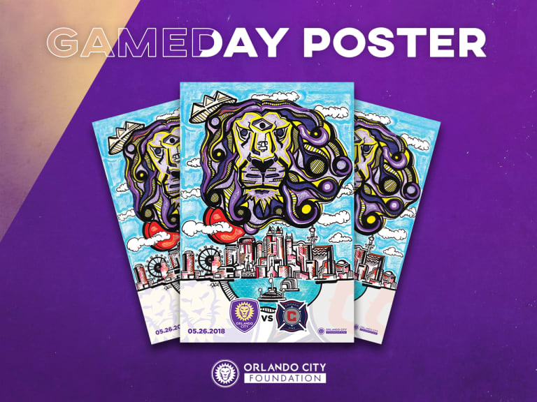 Paul Michael Columbus Designs Abstract Take on Gameday Poster  -