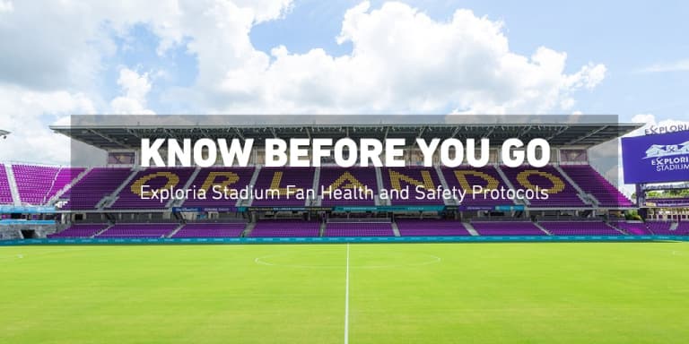 Orlando City SC Announces Upcoming Matches Open to Fans at Reduced Stadium Capacity - Know Before You Go