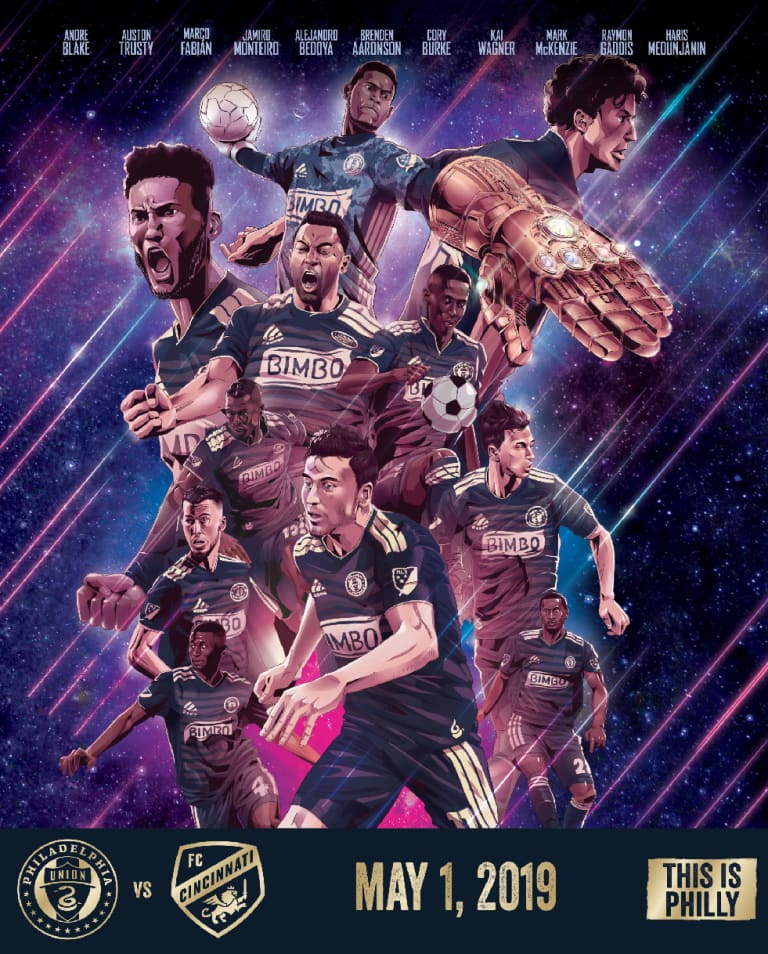 Check out Wednesday's match day poster! -