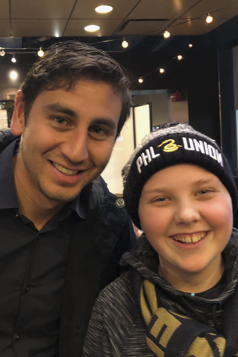 Young Union fan battling leukemia gets special gameday experience  - https://philadelphia-mp7static.mlsdigital.net/elfinderimages/2019/CR/Ale.jpg