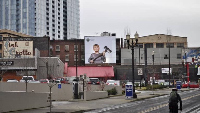 Axe Rewind: Cian McCann's billboard image brought recognition and continued love for soccer -