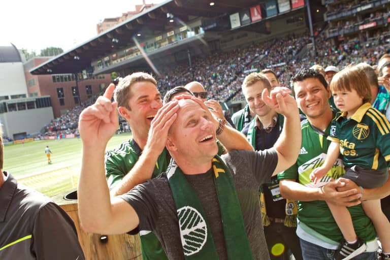 Timbers 5/40 | Forty years of Portland Timbers alumni reconnect with club, supporters at "special" reunion -