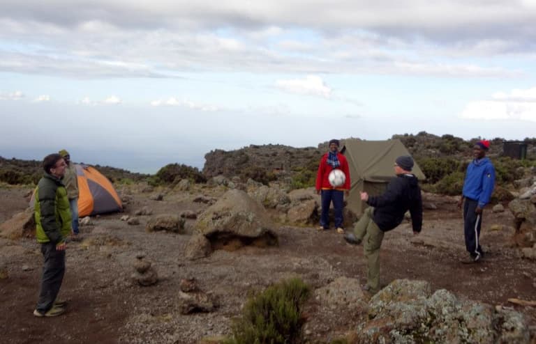Cascadia Cup Rivalry on top of the world . . . in Mt. Kilimanjaro? -