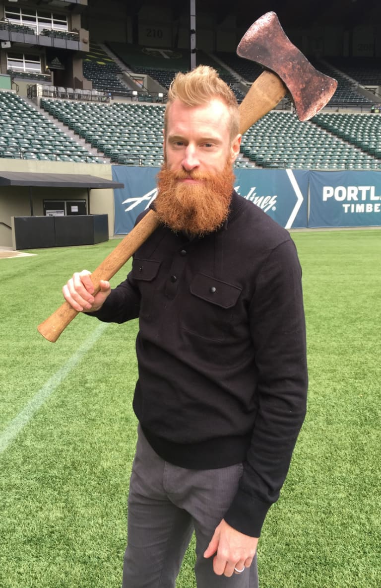 New Portland Timbers defender Nat Borchers brings veteran experience--and a Portland-esque beard--to the Rose City -