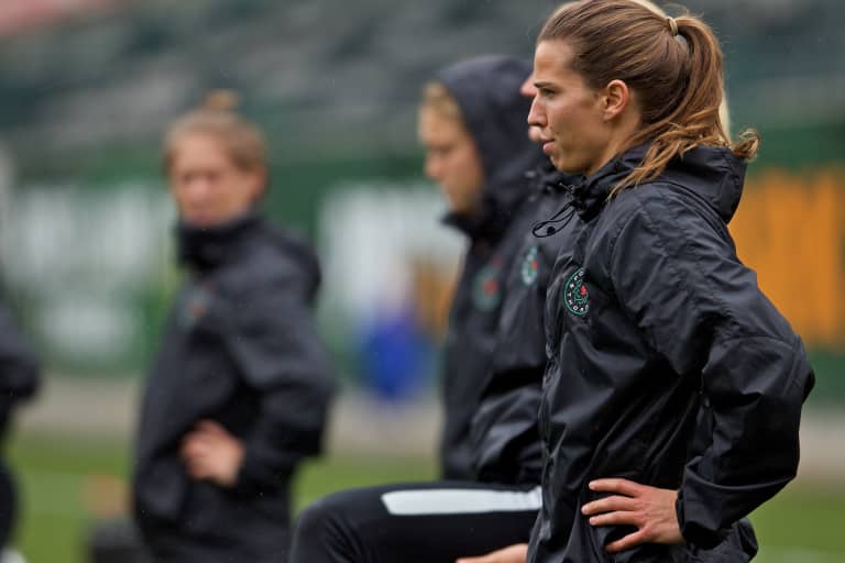 Why Thorns FC's Tobin Heath is putting 2017 in the rearview mirror - Photo by Craig Mitchelldyer
