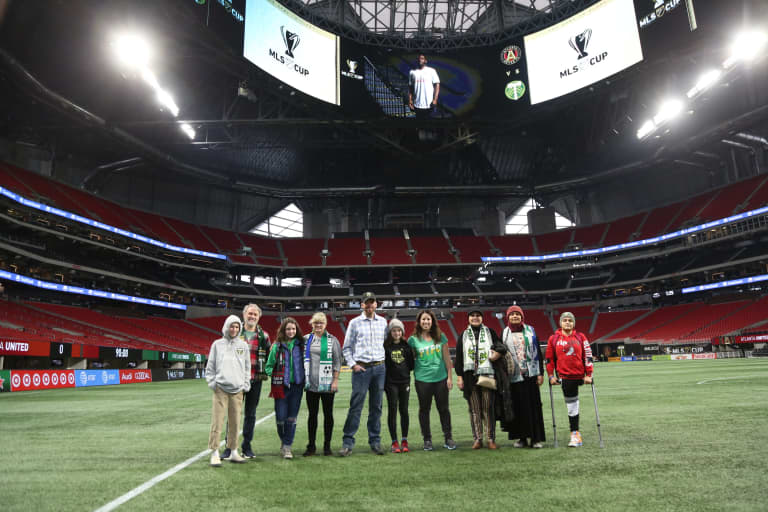 Expanded Timbers family in attendance for final MLS Cup preparations -
