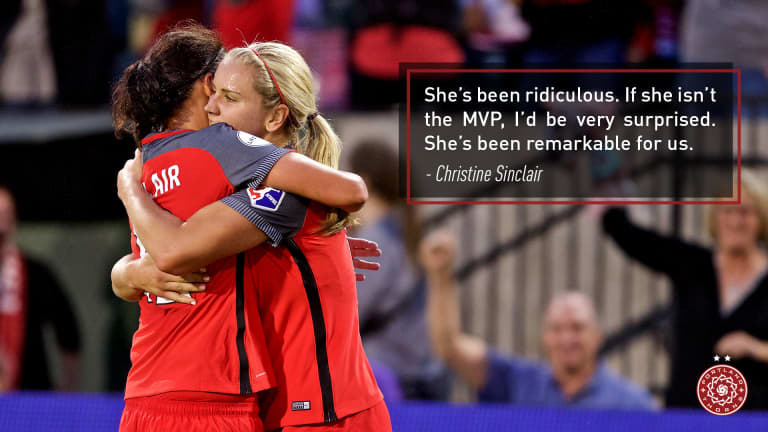 The case for Thorns FC's Lindsey Horan as the 2018 NWSL Most Valuable Player -