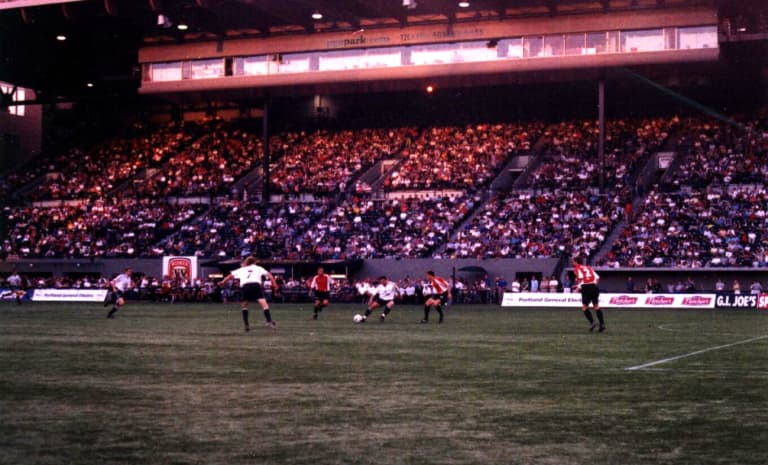 Five Moments in Portland-Seattle Cascadia History: 2001 A-League home opener win -
