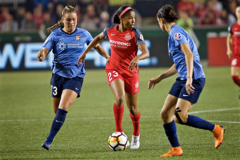 A balance between great intellect and strong instinct will be the greatest challenge for Thorns FC's Midge Purce -