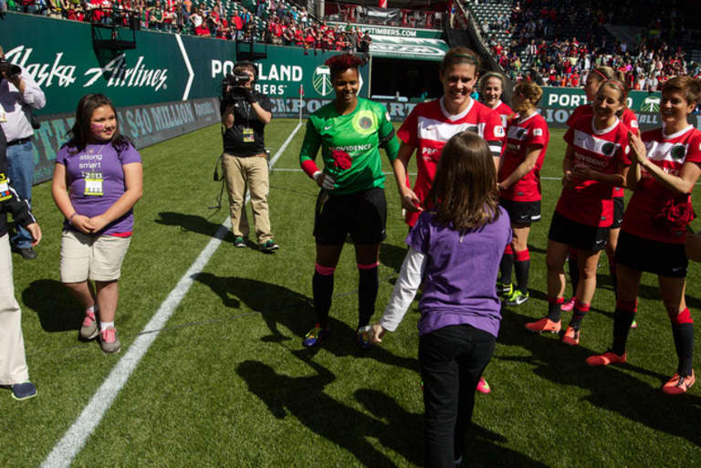 She Flies With Her Own Wings: Girls, Inc. participation continues at Thorns games -
