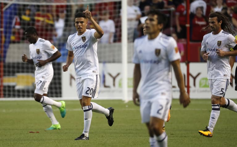 Luis Silva's Intangibles Lead to his First Goal for RSL -