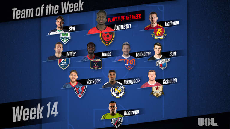 USL Team of the Week 14: Chandler Hoffman  -