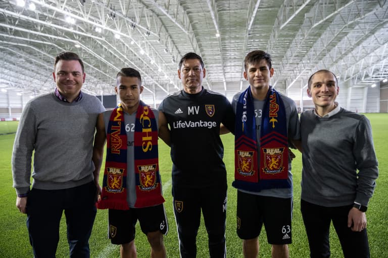 Real Monarchs SLC Signs RSL Academy Duo Jordan Pena and Steve Jasso -