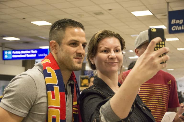 Photo Gallery: Juan Martinez arrives in Salt Lake City -