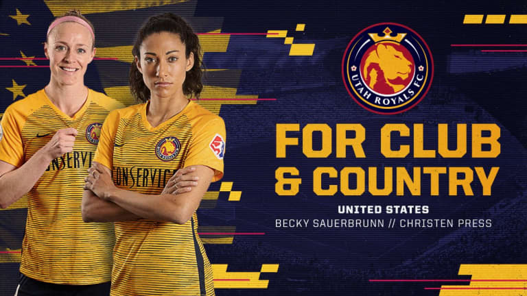 Utah Royals FC Called to U.S. Women's National Team for Two April Friendlies  -