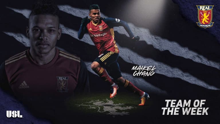 One Goal, One Assist Performance Lands Maikel Chang on Team of the Week -