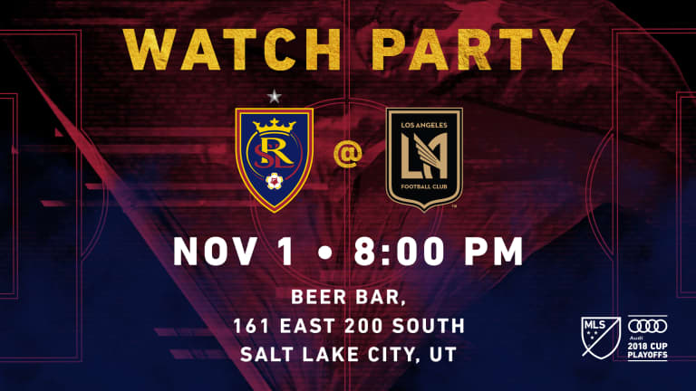 RSL Watch Party: November 1, 2018 -