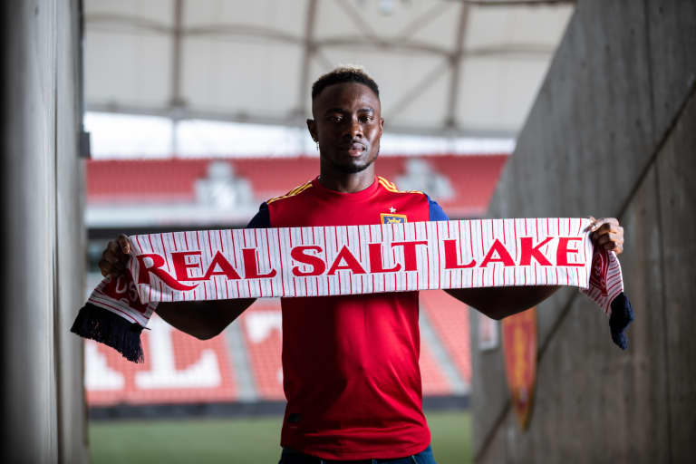 Real Salt Lake Signs Liberian Forward Sam Johnson as a Designated Player -