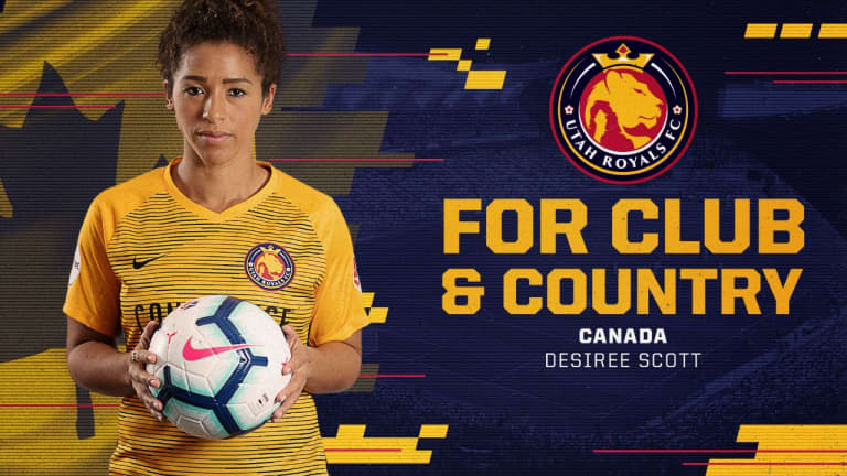 Desiree Scott Called to Canada For International Friendly Against England  -