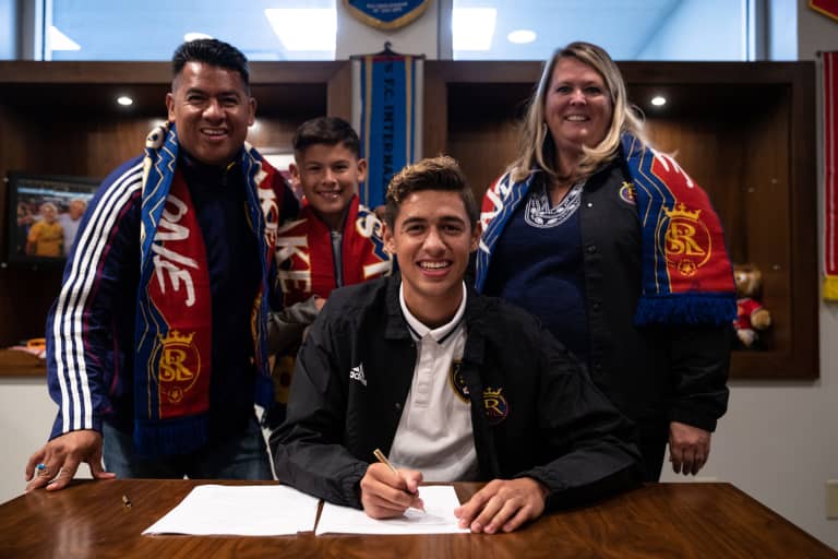 Julian Vazquez's Hard Work, Utah Roots Makes RSL Signing Special -