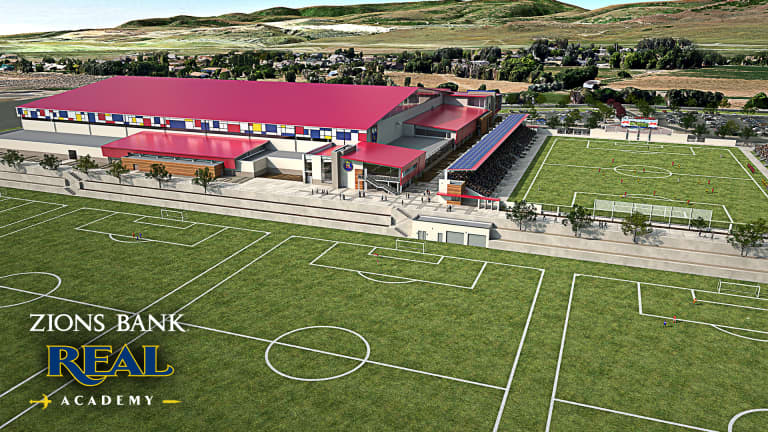 Zions Bank Real Academy new home for Real Salt Lake development pyramid  -