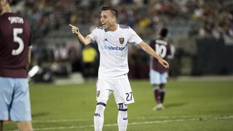 Real Salt Lake FW Corey Baird Named 2018 AT&T MLS Rookie of the Year -