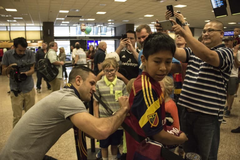 Photo Gallery: Juan Martinez arrives in Salt Lake City -
