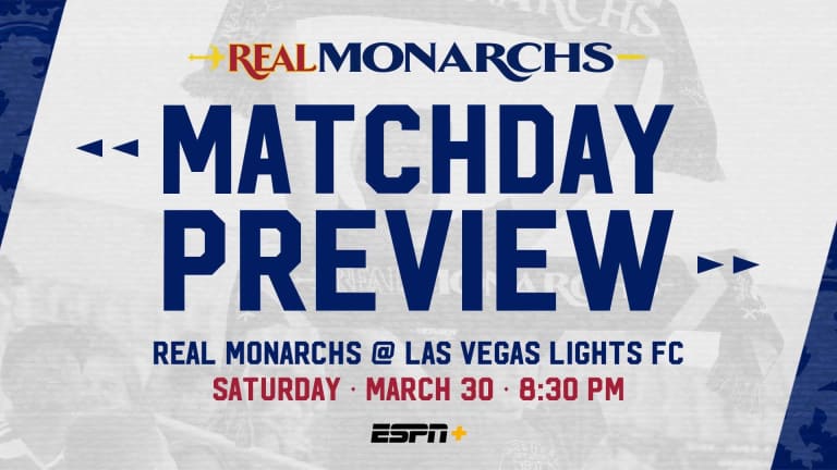 Real Monarchs SLC Renews I-15 Rivalry Saturday at Las Vegas Lights FC -
