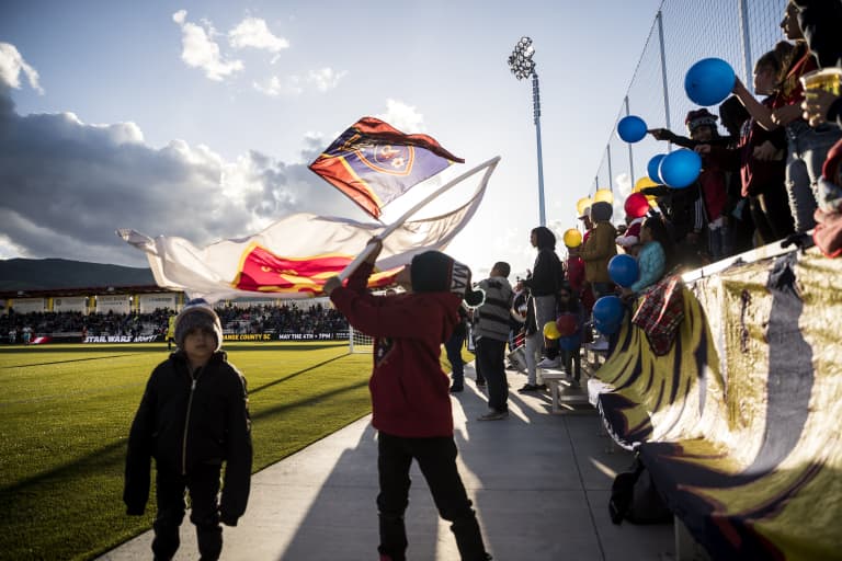 Real Monarchs Open Zions Bank Stadium in Awe of the Fans -