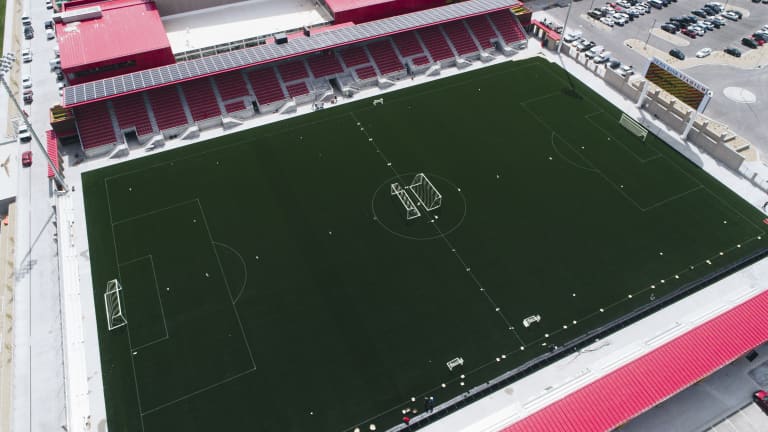 Zions Bank Stadium Provides Unique Soccer Experience -