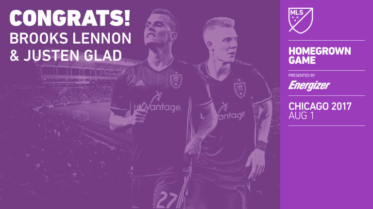 Glad and Lennon Named to MLS Homegrown Team -