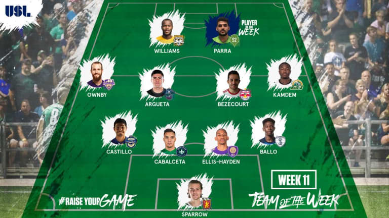 USL: Team of the Week 11 -