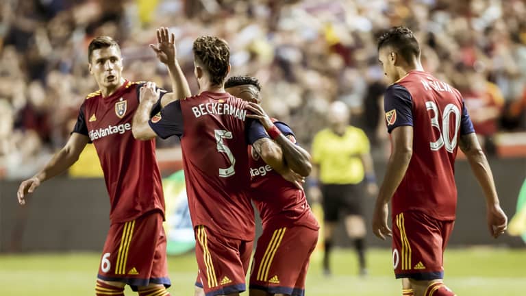 Real Salt Lake Wins Fifth Straight at Home, 2-1 Over Houston -