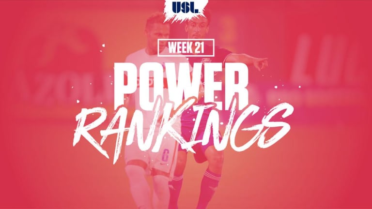 USL: Power Rankings - week 21 -
