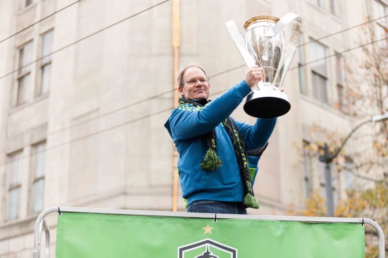 Seattle Sounders head coach Brian Schmetzer reflects on first 365 days at the helm -