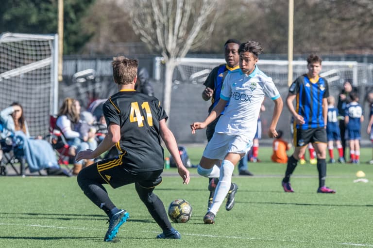 Fifteen-year-old midfielder Danny Leyva becomes first player to traverse Seattle Sounders FC's professional pathway -