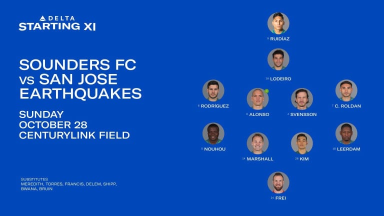 Sounders FC Classics: Seattle Sounders down San Jose Earthquakes in final match of 2018 regular season -