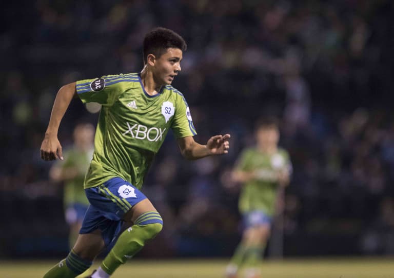 Seattle Sounders FC 2’s Ray Serrano joins United States U-17s for international tournament in Spain -