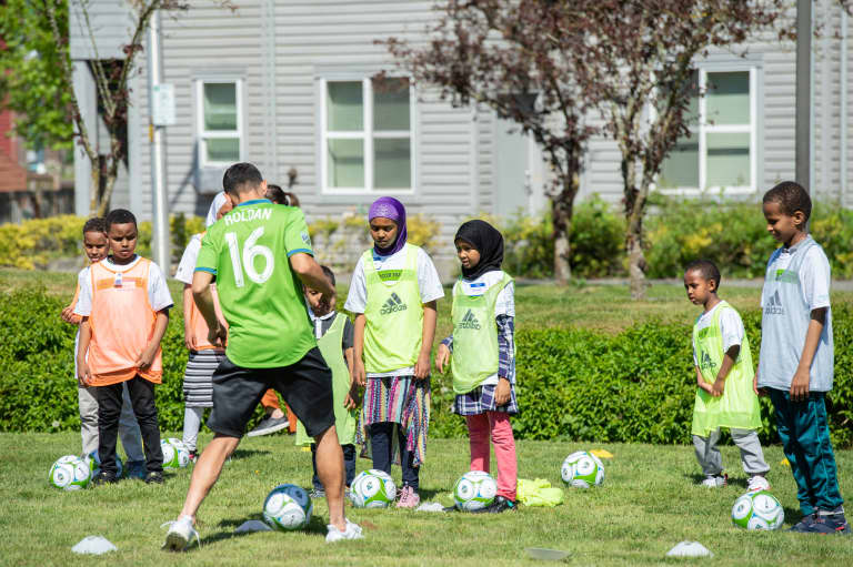 Sounders FC and RAVE Foundation, with support from team owners Ciara and Russell Wilson, select Seattle's NewHolly neighborhood as next RAVE Field site -