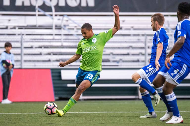 Despite early goal from Zach Mathers, Sounders FC 2 draws Reno 1868 1-1 at Starfire Stadium -