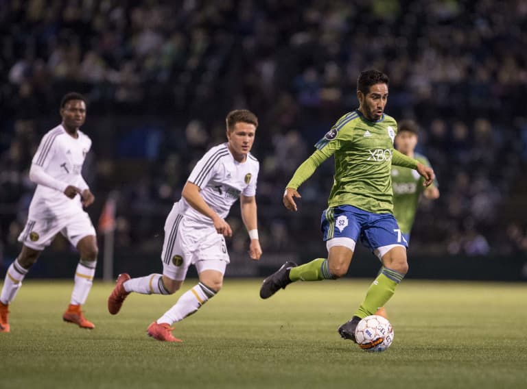 As an S2 player and Academy Coach, David Estrada finds perfect role in Seattle -