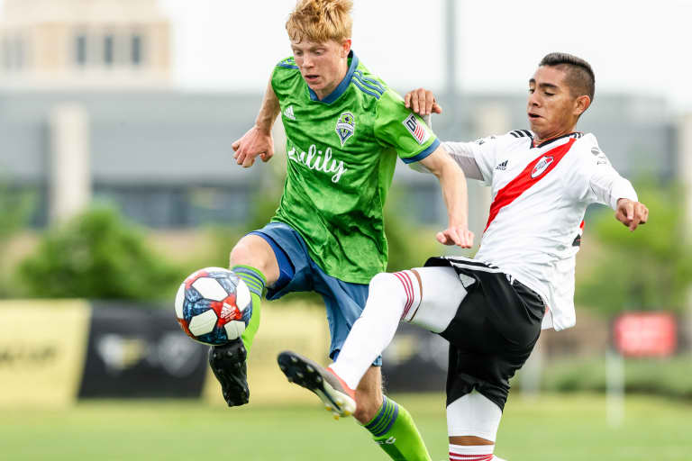 Sounders U-17s defeat Argentine powerhouse River Plate, will face West Ham United in Generation adidas Cup Champions Division semifinal -