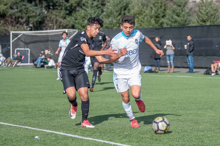 Sounders Academy prepares for another successful run at Manchester City Cup -