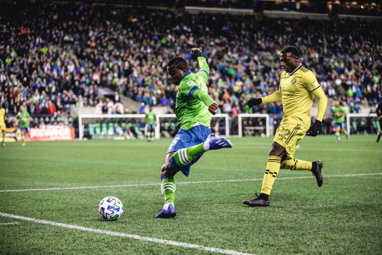 Nouhou provides spark off the bench for Seattle in draw with Columbus Crew SC -