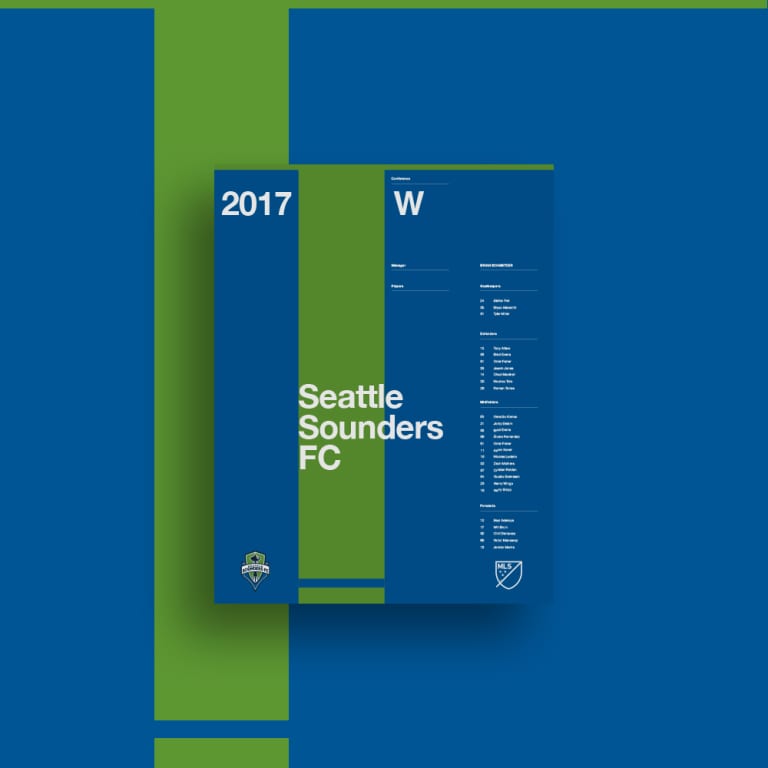 Seattle-based graphic designer creates roster posters for each Major League Soccer team -